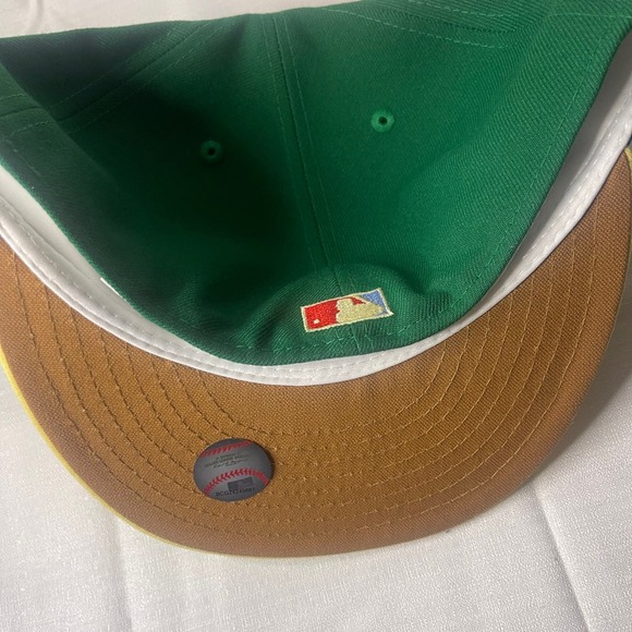 MyFitteds NY YANKEES 1956 WORLD SERIES "BILLY & THE MINPINS INSPIRED" HAT 7 3/4 - Picture 4 of 4